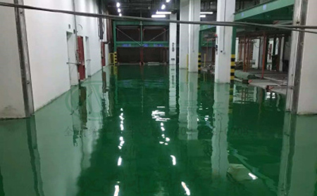 11月成县成县环氧地坪施工高峰来袭，梦得来化工多项目同步推进保交付